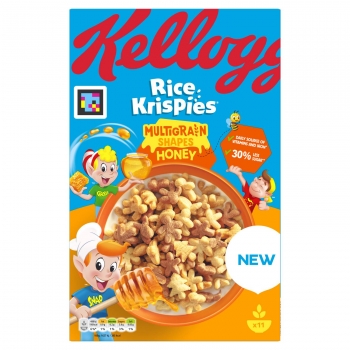 Cereales con miel Rice Kripies Multigrain Kellogg's 350 g