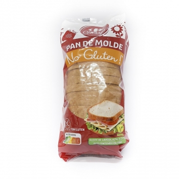Pan de molde Carrefour Classic' sin gluten y sin lactosa 350 g.
