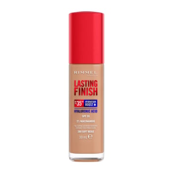 Base de maquillaje Lasting Finish 35h 200 Soft Beige Rimmel London 1 ud.