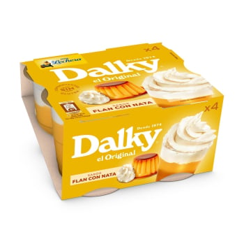 Copa de vainilla y caramelo Nestlé La Lechera sin gluten pack de 4 unidades de 100 g. 4 x 100 g