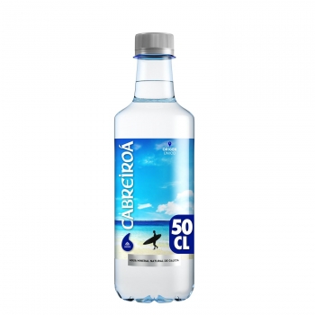 Agua mineral natural Cabreiroá tapón deportivo 50 cl.
