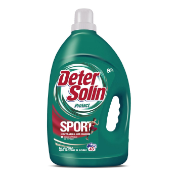 Detergente líquido Protect Sport Detersolín 43 lavados.