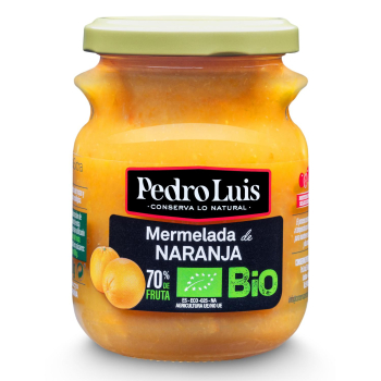 Mermelada de naranja dulce ecológica Pedro Luís 300 g.