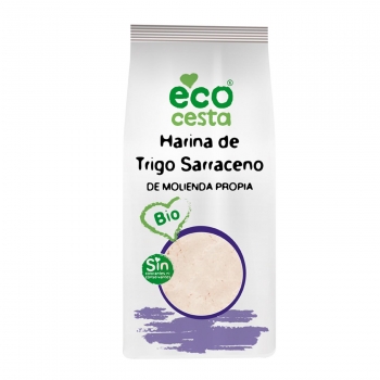 Harina de trigo sarraceno ecológica Ecocesta 500 g.