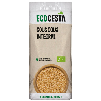 Cuscús integral ecológico EcoCesta 500 g.