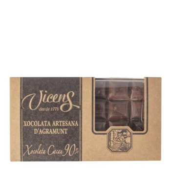 Chocolate 90% Vicens 300 g.