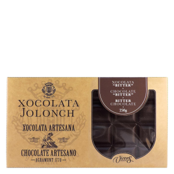 Chocolate puro artesano Vicens 250 g.