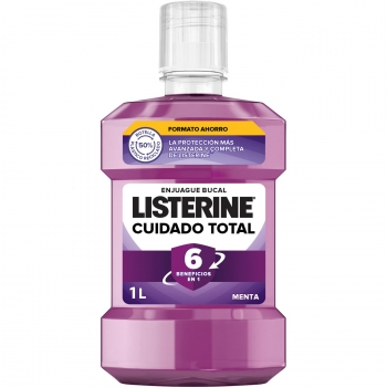 Enjuague bucal Cuidado Total Listerine 1 l.