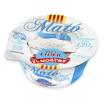 Queso fresco mató El Nostre 120 g.