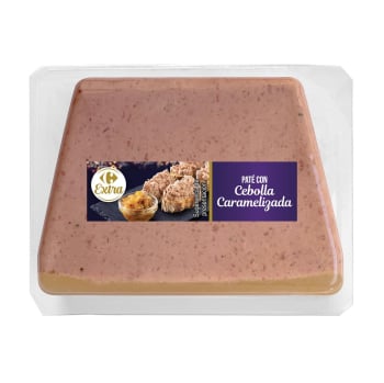 Paté con cebolla caramelizada Carrefour Extra 125 g