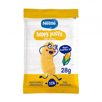 Snack de maíz Nestlé Happy Puffs 28 g.
