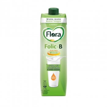 Preparado lácteo Flora Folic B Ligera brik 1 l.
