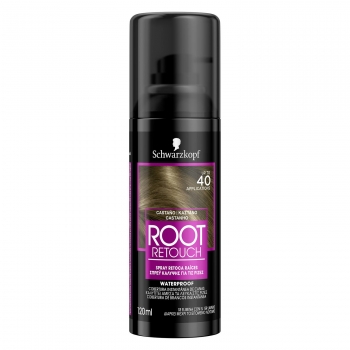Tinte en spray retoca raíces castaño Root Retoucher Schwarzkopf 1 ud.