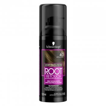 Tinte en spray retoca raíces castaño oscuro Root Retoucher Schwarzkopf 1 ud.