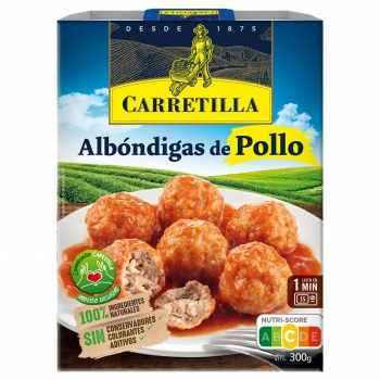 Albóndigas de pollo Carretilla 300 g.