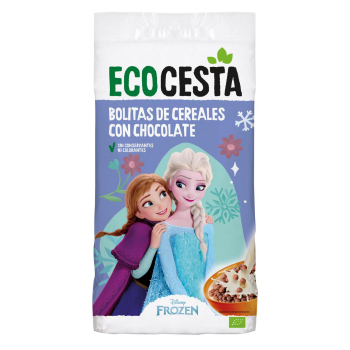 Cereales con chocolate ecológicos Ecocesta 400 g.