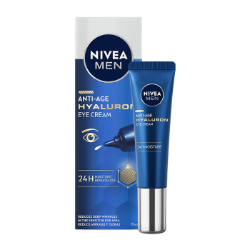 Contorno de ojos antiedad Hyaluron Nivea Men 15 ml.
