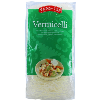 Fideos orientales de guisantes y habas de mungo Vermicelli Yang-Tse 250 g.