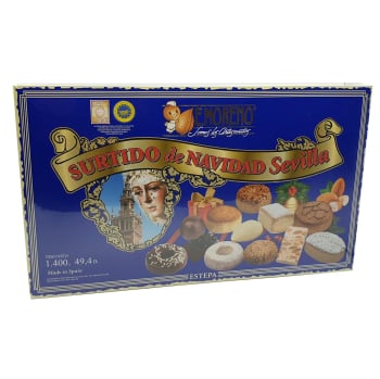 Surtido de polvorones y mantecados E. Moreno 1400 g.