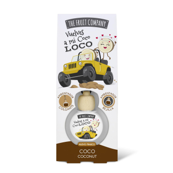 Ambientador de coche coco The Fruit Company 1 ud.