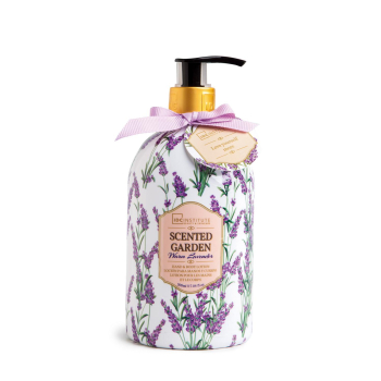 Crema de manos y cuerpo de lavanda Scent Garden IDC Institute 500 ml.