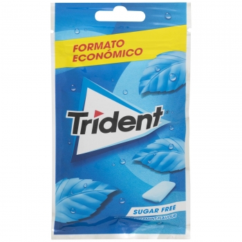 Chicles sabor menta Trident 30 ud.