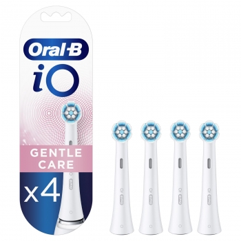 Recambios cabezales cepillo eléctrico iO Gentle Care Oral-B 4 ud.