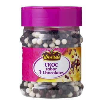 Topping sabor 3 chocolates Vahiné 90 g.