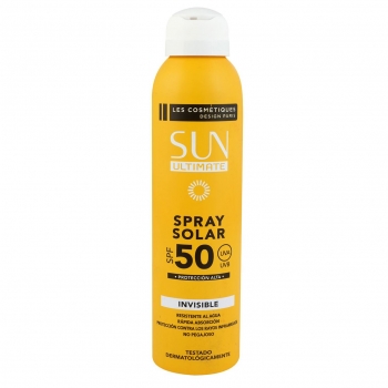 Spray solar SPF50 sun ultimate Les Cosmétiques 200 ml.