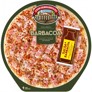 Pizza barbacoa Casa Tarradellas 440 g.