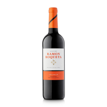Vino tinto crianza Ramón Roqueta D.O. Catalunña 75 cl.