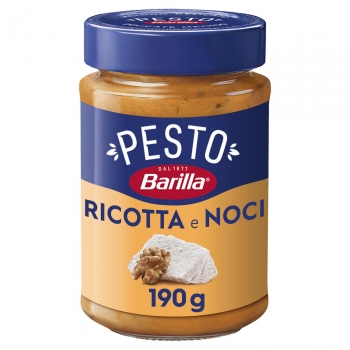 Salsa pesto siciliana Barilla sin gluten 190 g.
