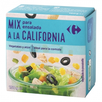 Ensalada californiana de atún Carrefour 157 g.