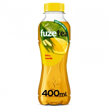 Té sabor limón y limoncillo Fuze Tea 400 ml.