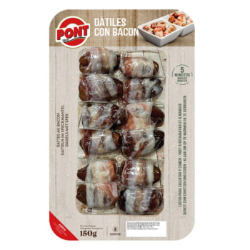 Dátiles con bacon Pont 150 g.
