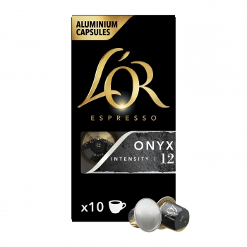 Café onyx en cápsulas L'Or Espresso compatible con Nespresso 10 unidades de 5,2 g.