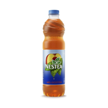 Nestea té verde melocotón bajo en calorías botella 1,5 l.