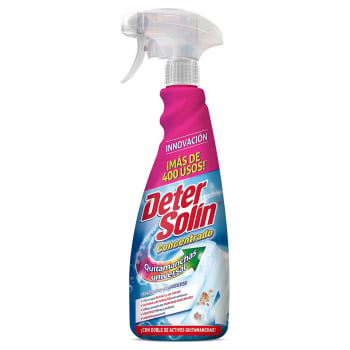 Quitamanchas concentrado en spray universal Deter Solín 600 ml.