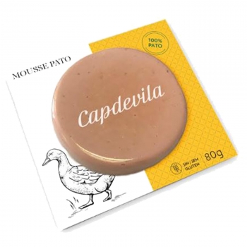 Mousse de foie de pato Capdevila sin gluten 80 g