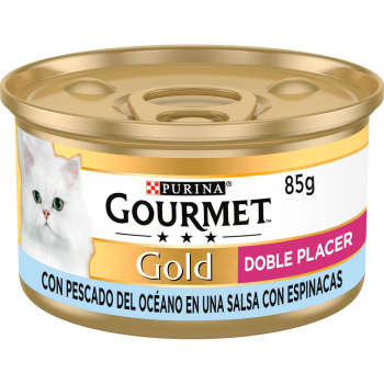 Comida Húmeda Gatos Gourmet Gold Pescado 85 Gr