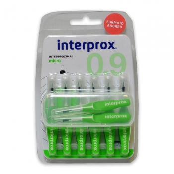 Cepillo dental interdental 0.9 micro Interprox 14 ud.