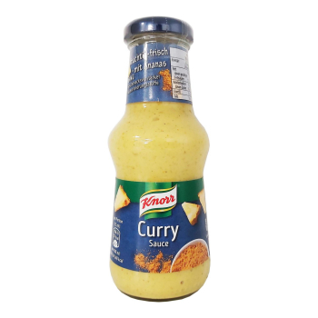 Salsa curry Knorr botella 250 g.