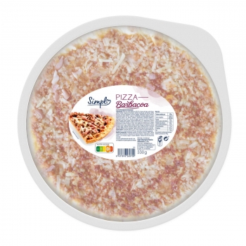 Pizza barbacoa 330 g.