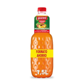 Néctar multifrutas sin azucares añadidos Granini 1,5 l.