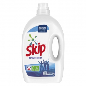 Detergente líquido Active Clean Skip 50 lavados.