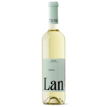 Vino blanco joven verdejo Lan D.O Rueda 75 cl.