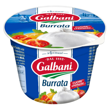 Queso fresco burrata Galbani 150 g.
