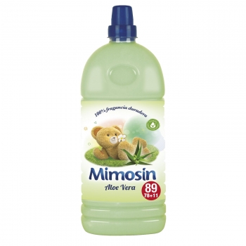 Suavizante concentrado aloe vera Mimosin 78 lavados.
