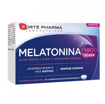 Tratamiento del sueño melatonina Forté Pharma 30 comprimidos.