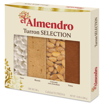 Turrones surtidos El Almendro 370 g.